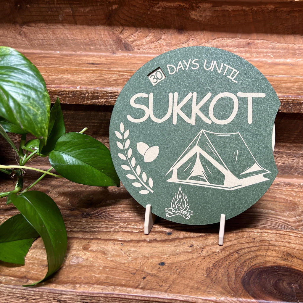 Sukkot Countdown | Sukkot Decor | Sukkot Feast Moedim Decorations