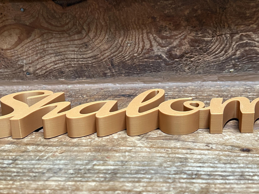 Shalom Freestanding Sign Decor | Shabbat Shalom Bundle Available