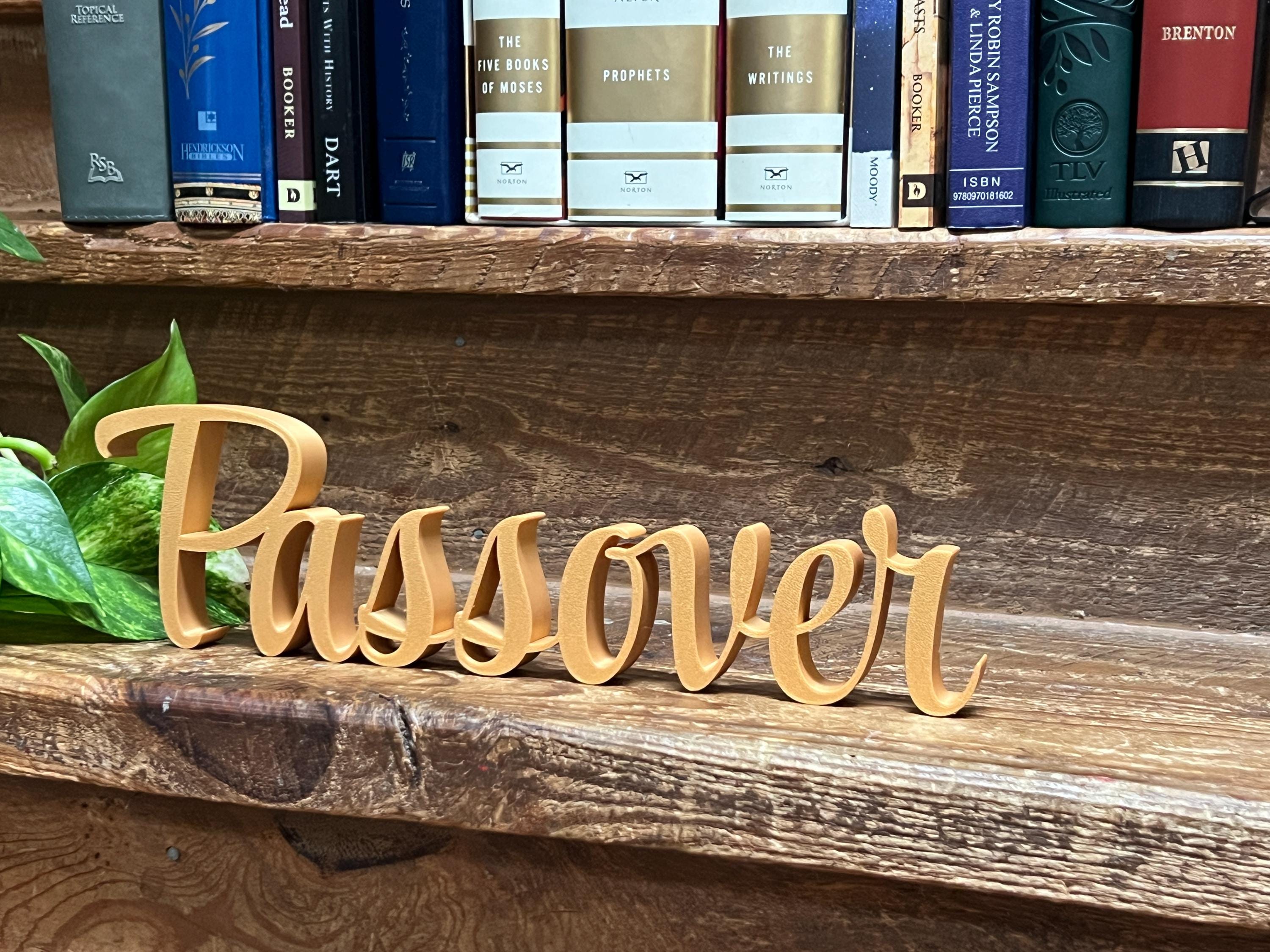 Passover Freestanding Sign Decor | Feast Days Bundle Available