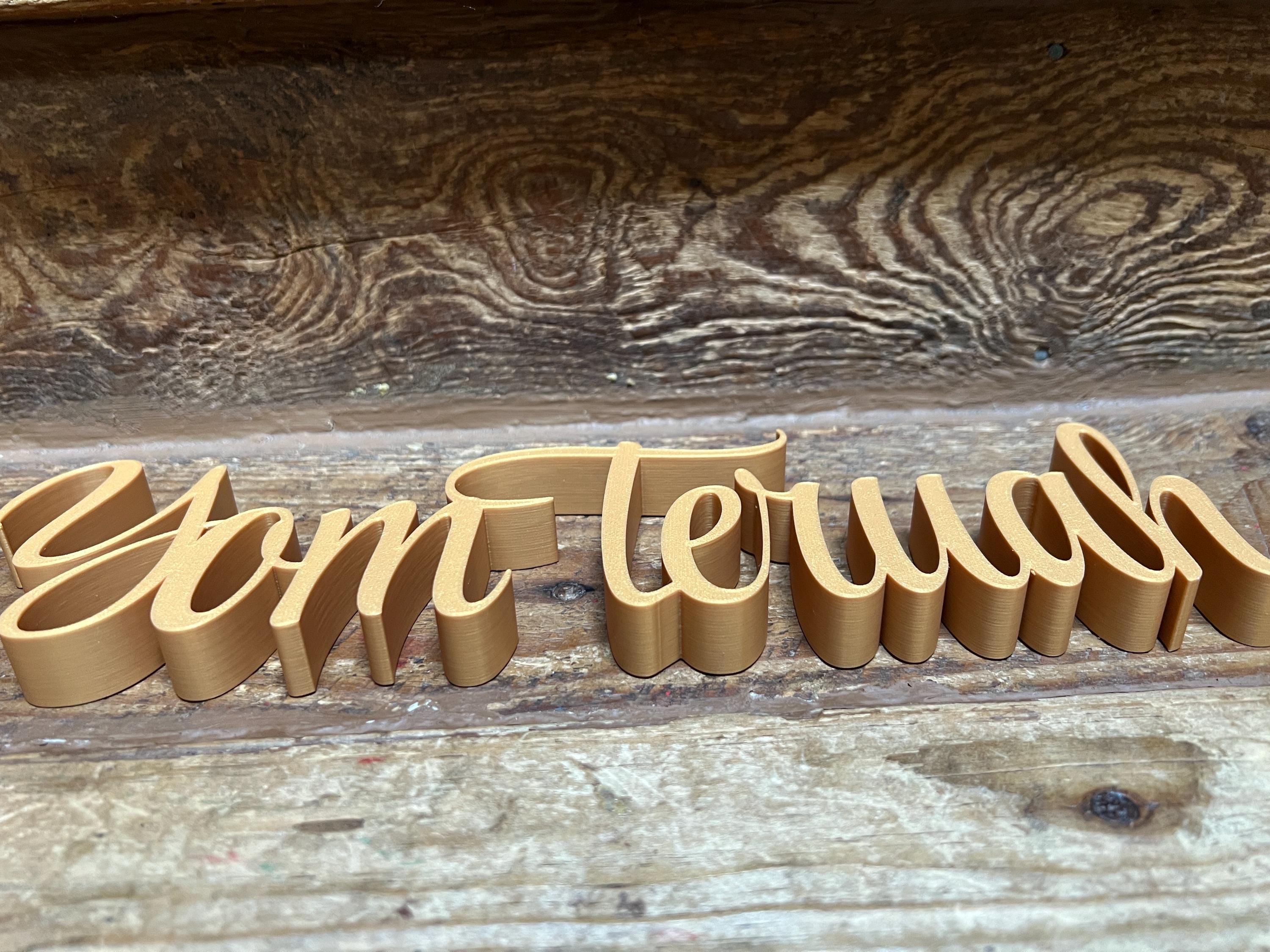 Yom Teruah Freestanding Sign Decor | Feast Days Table Mantle Bookshelf Decor