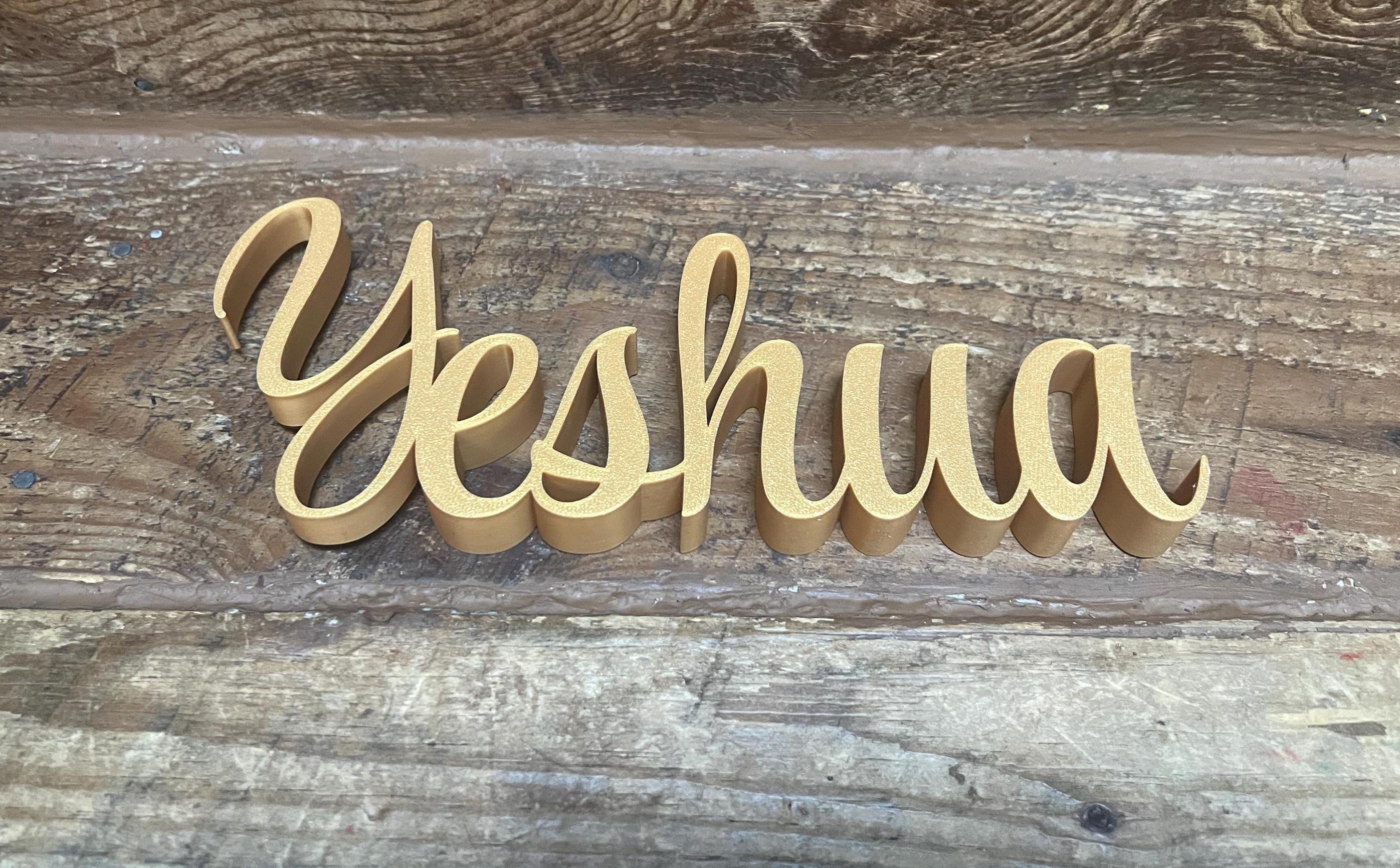 Yeshua Freestanding Sign Decor