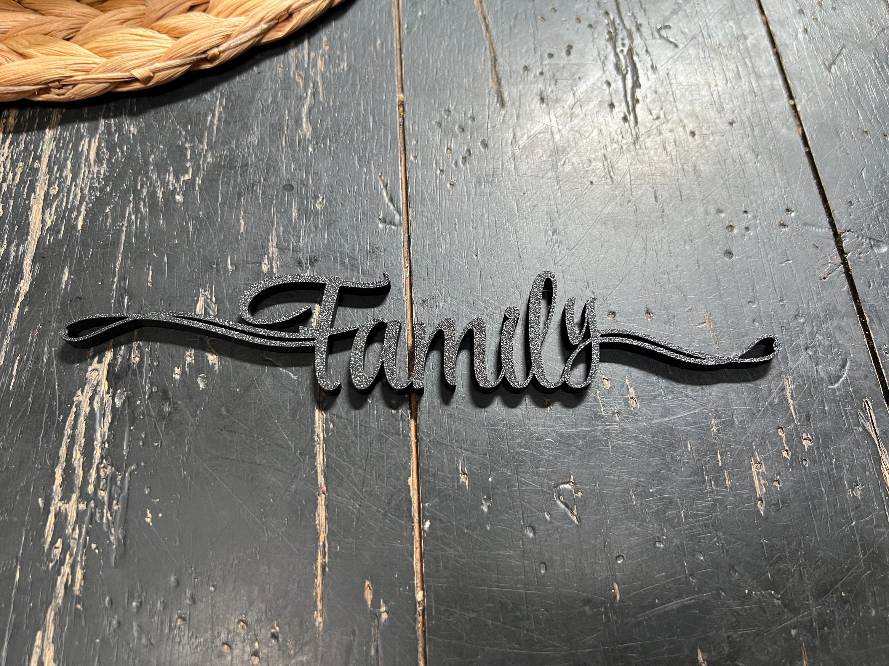 Family Plate Decor | Family Table Decor | Family Place Cards | Thanksgiving Decor | Sukkot Decor | Tabernacles Decor