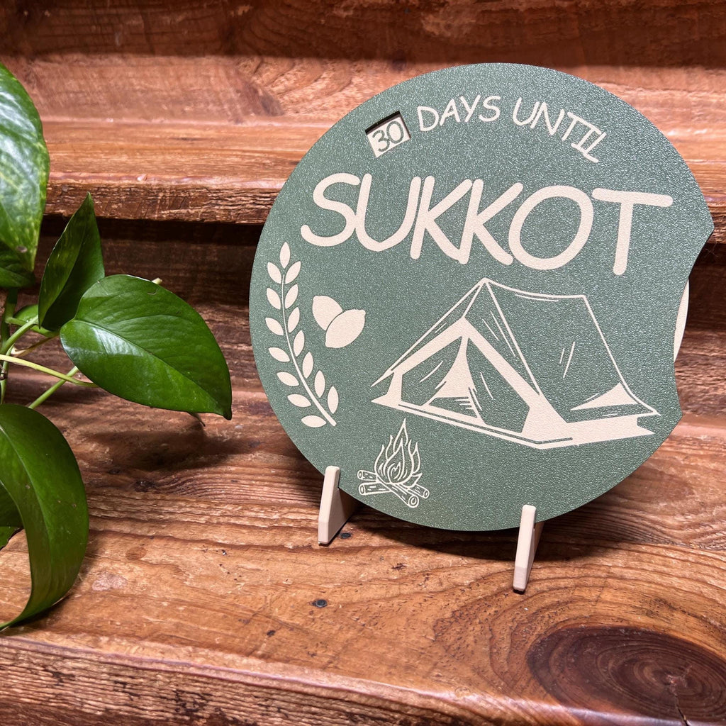 Sukkot Countdown | Sukkot Decor | Sukkot Feast Moedim Decorations
