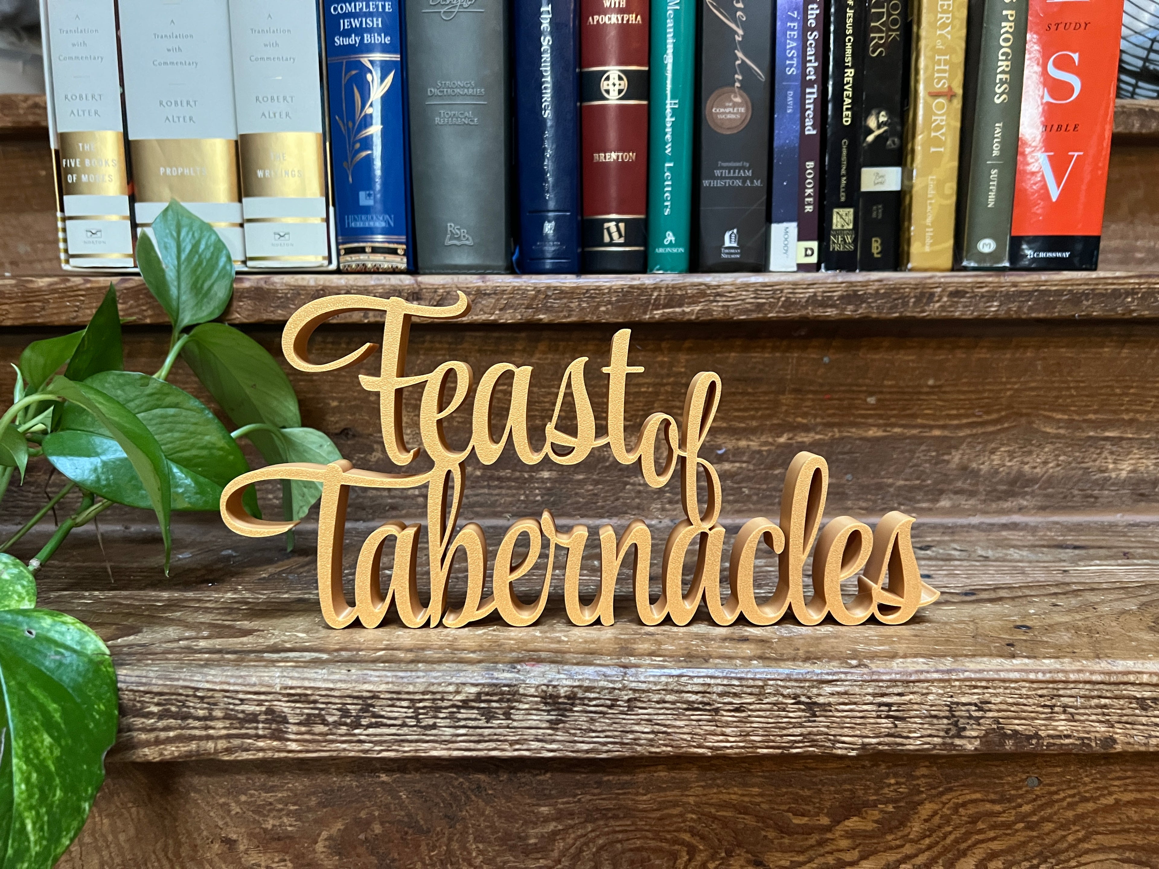 Feast of Tabernacles Freestanding Sign Decor