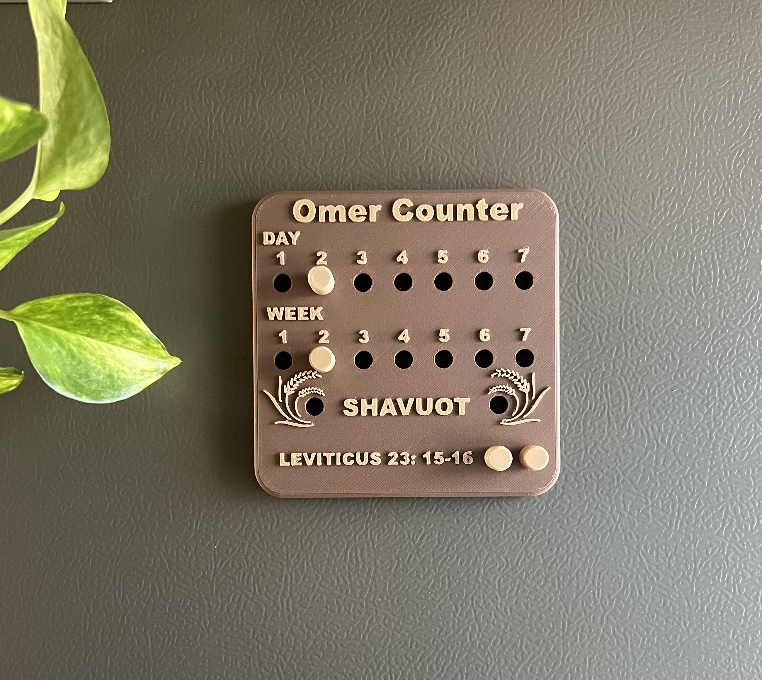 Omer Counter Magnet