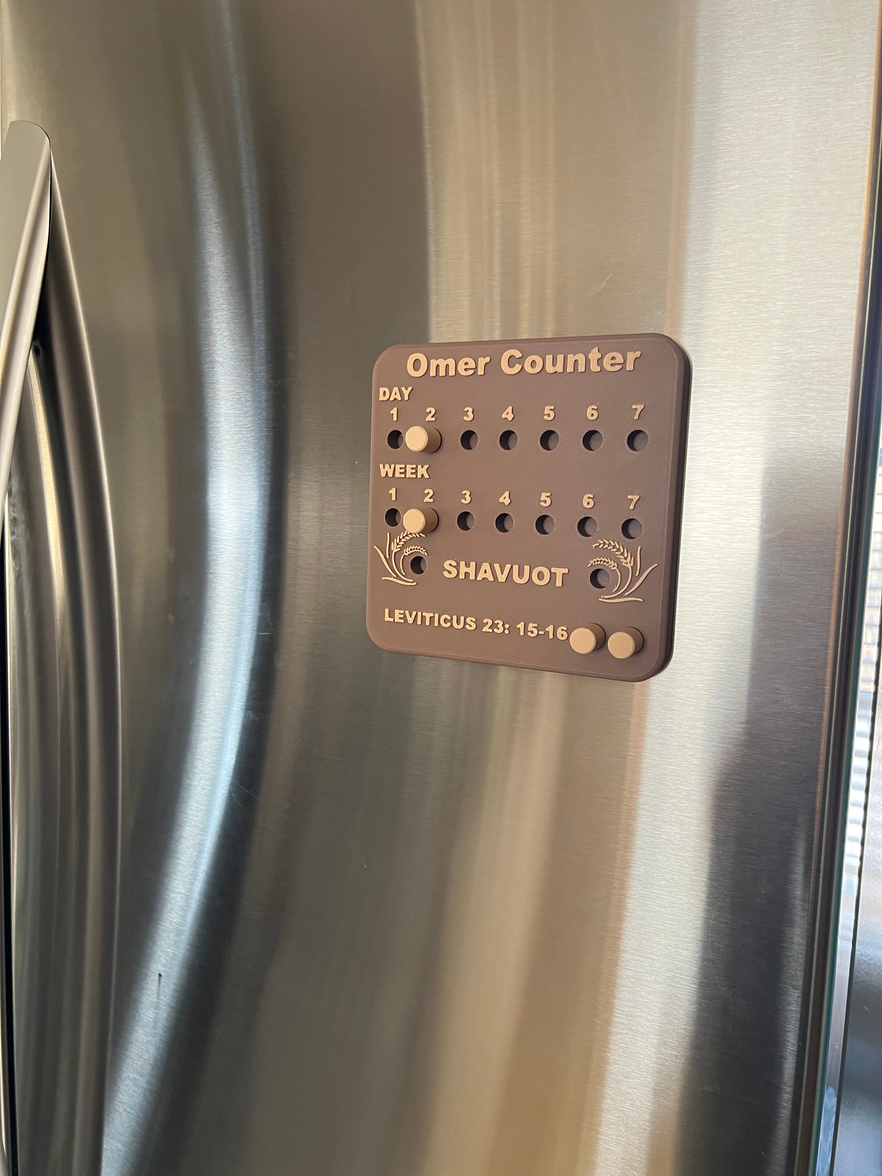 Omer Counter Magnet