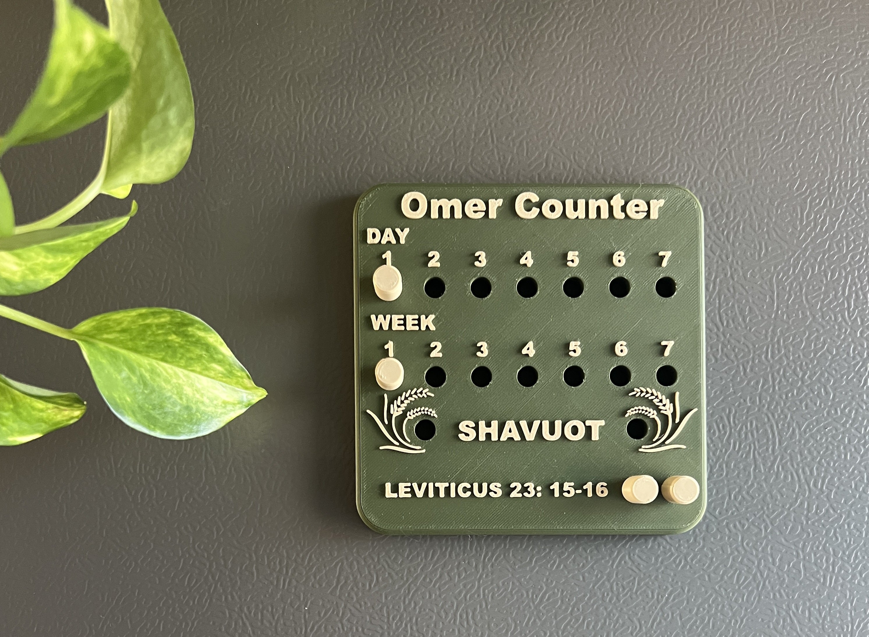 Omer Counter Magnet