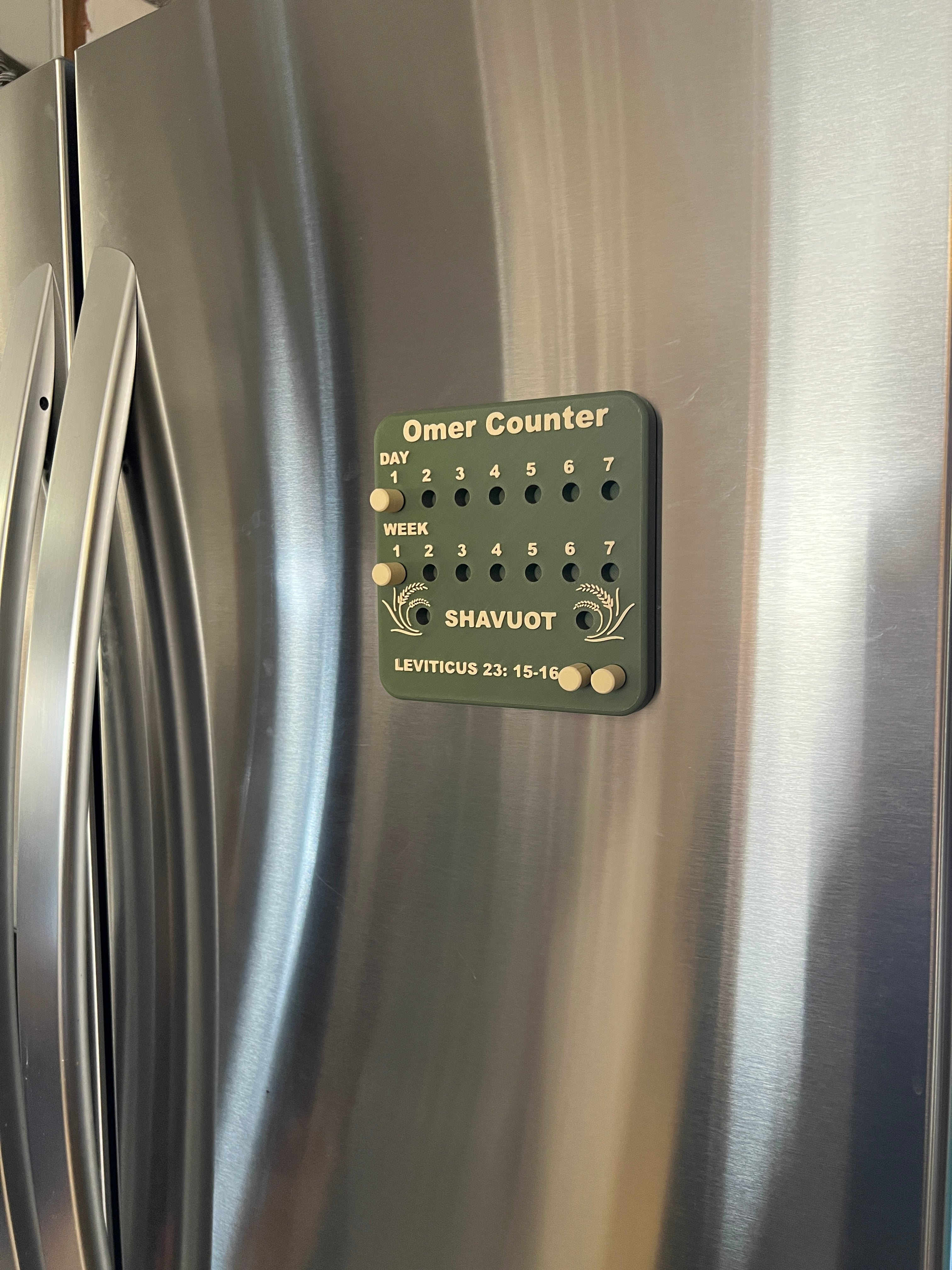 Omer Counter Magnet