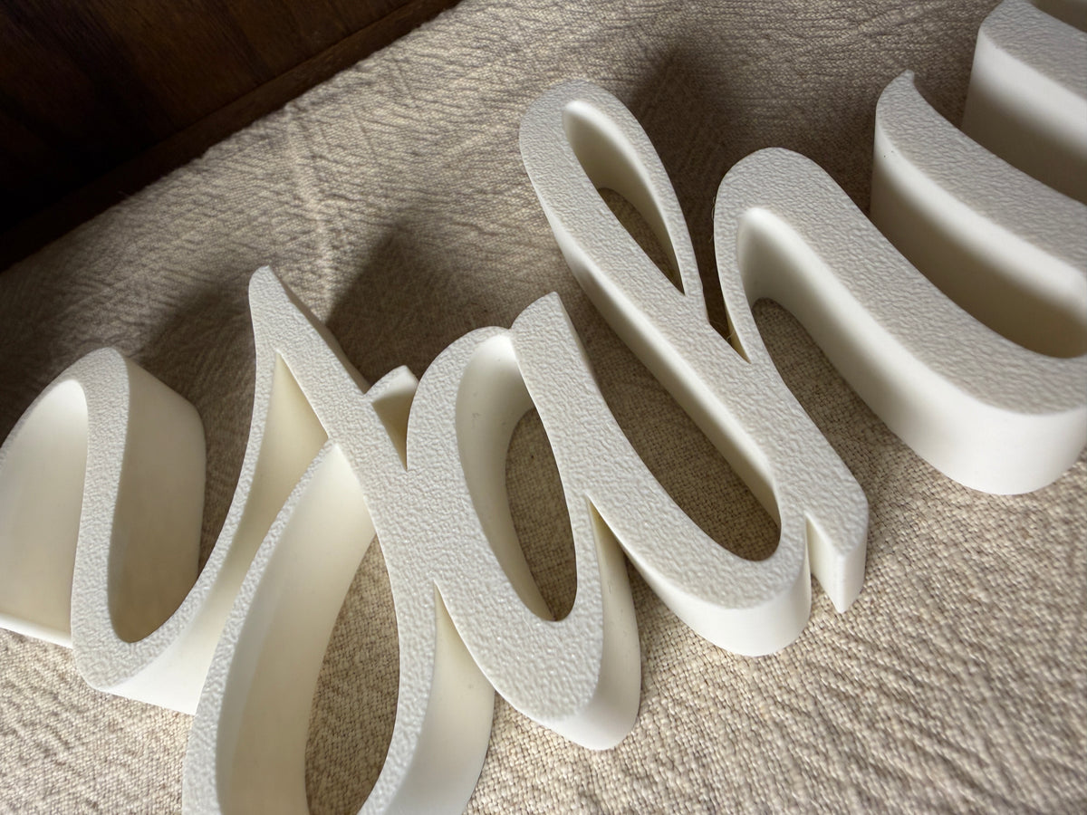 Yahweh Freestanding Sign Decor | Yahweh 3D Name Sign | Yahweh Decoration | YHWH YH WH Yah Weh
