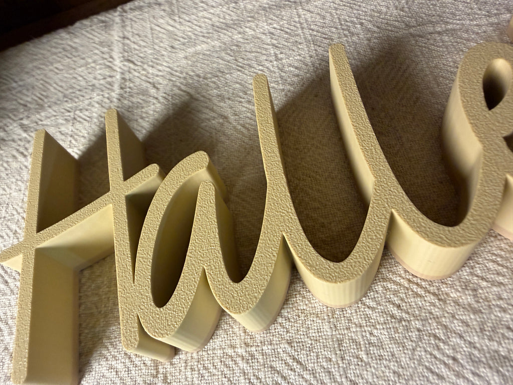 HalleluYah Freestanding Sign Decor