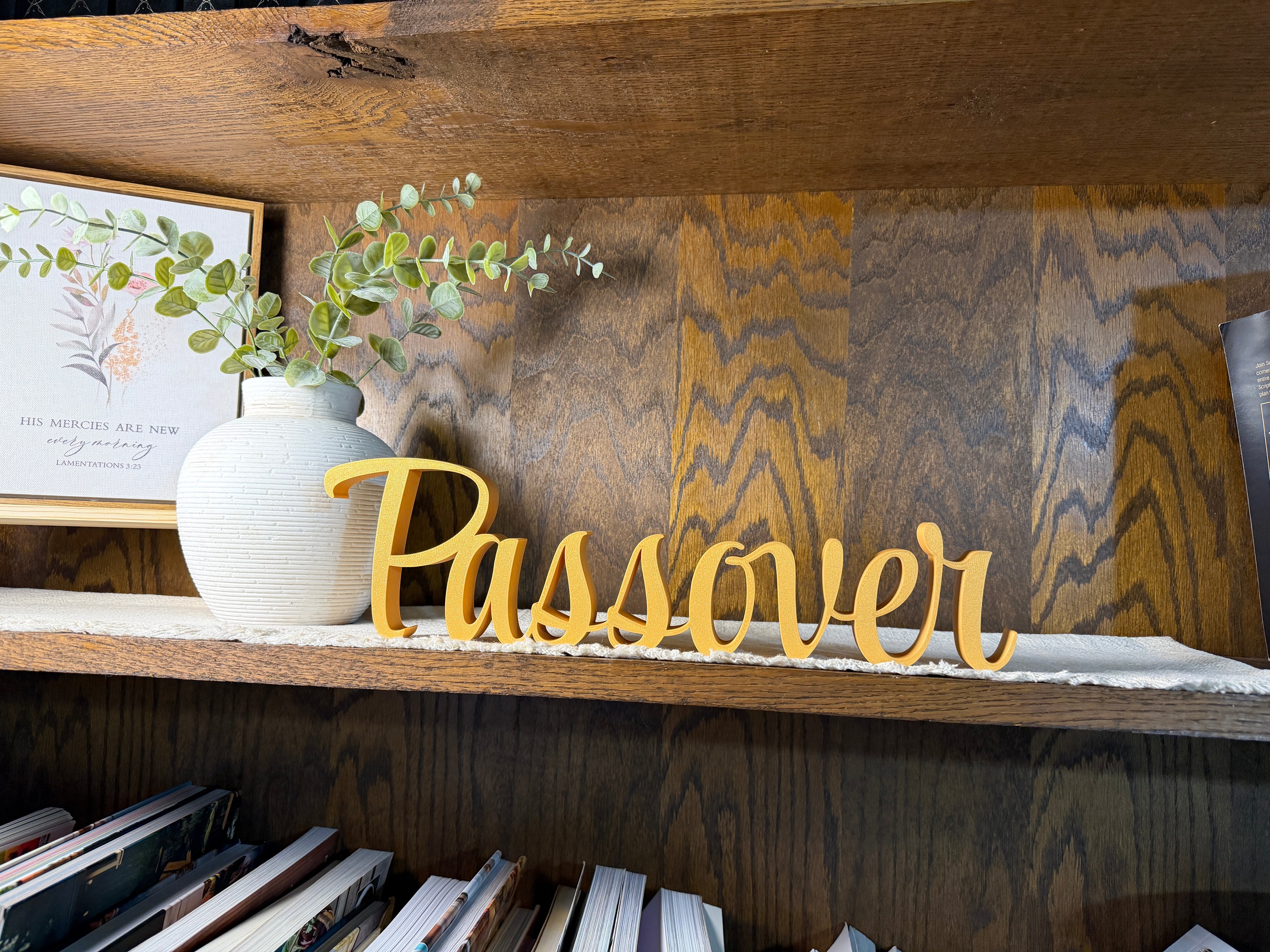 Feast Days Moedim Freestanding Sign Decor | English Feast Days Bundle