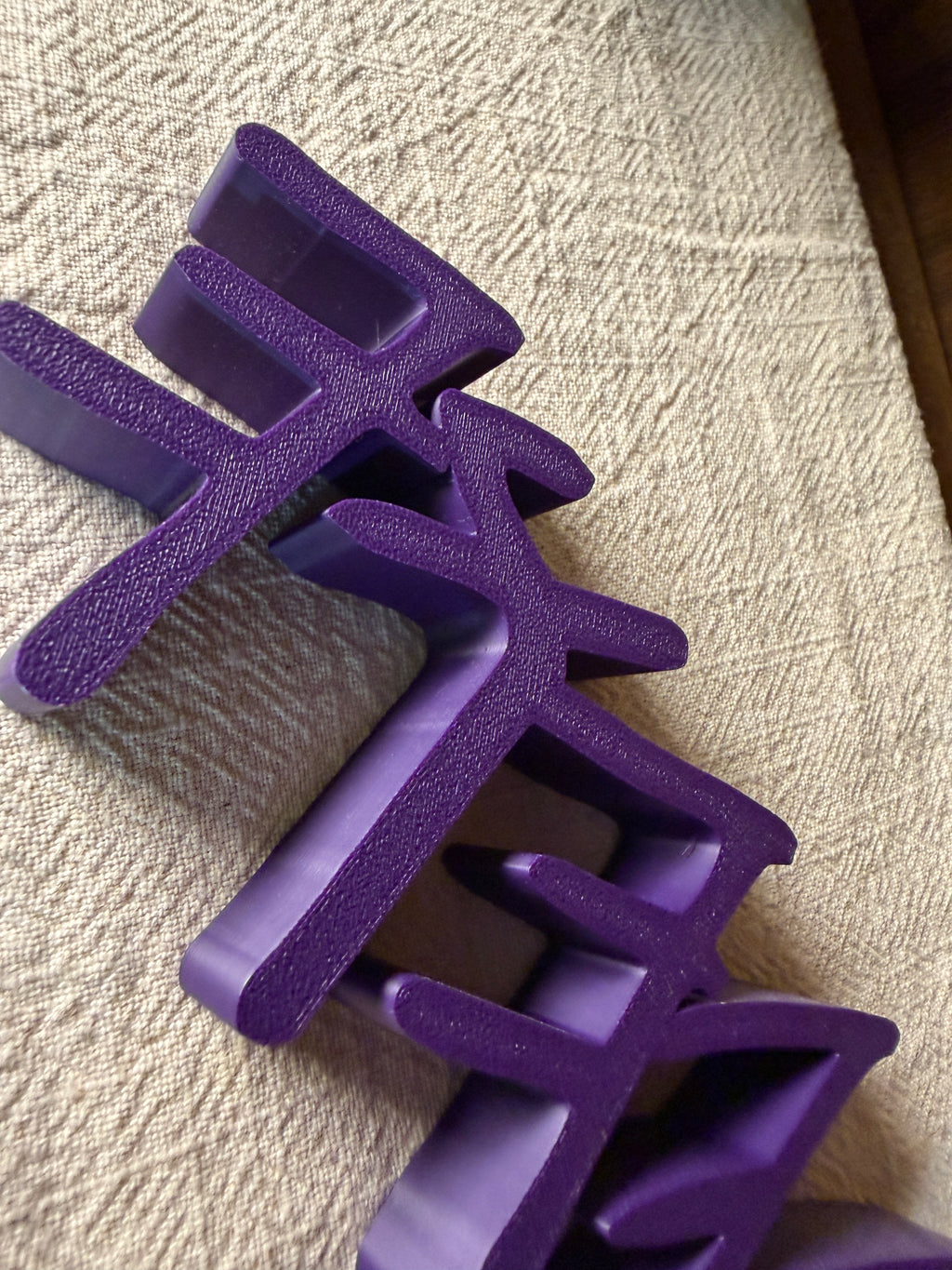 YHWH Paleo Hebrew Freestanding Sign Decor | YHWH 3D Name Sign