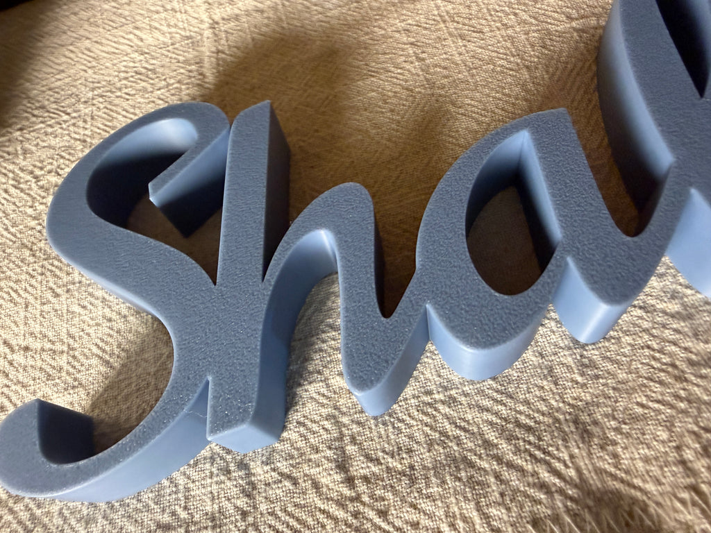 Shalom Freestanding Sign Decor | Shabbat Shalom Bundle Available