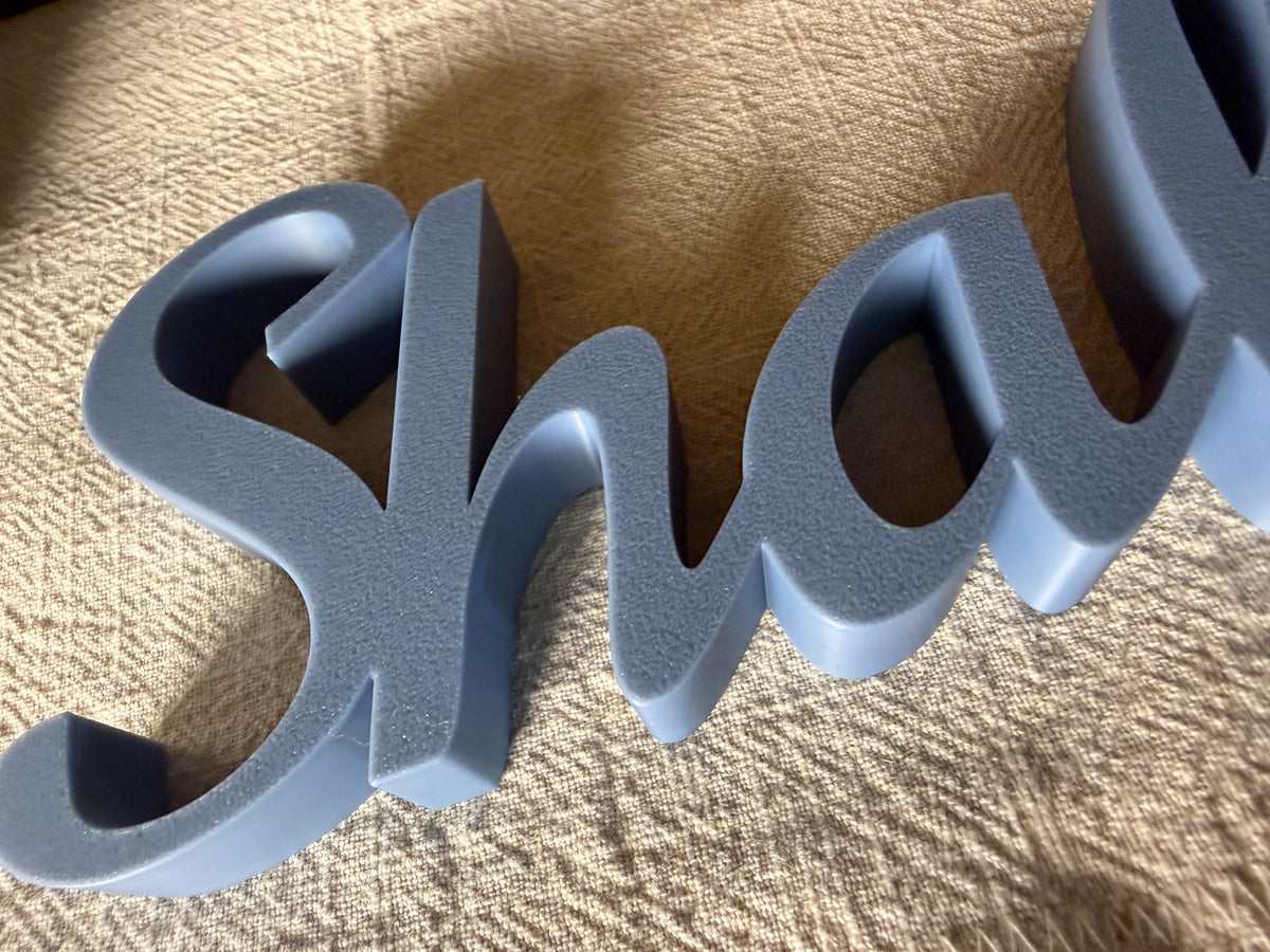 Shalom Freestanding Sign Decor | Shabbat Shalom Bundle Available