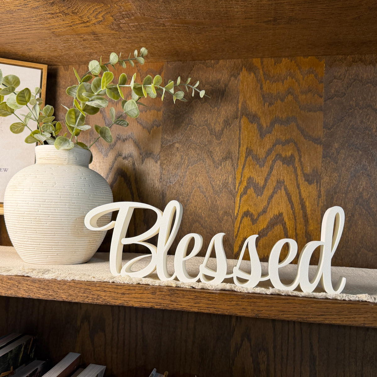 Blessed Freestanding Sign Decor