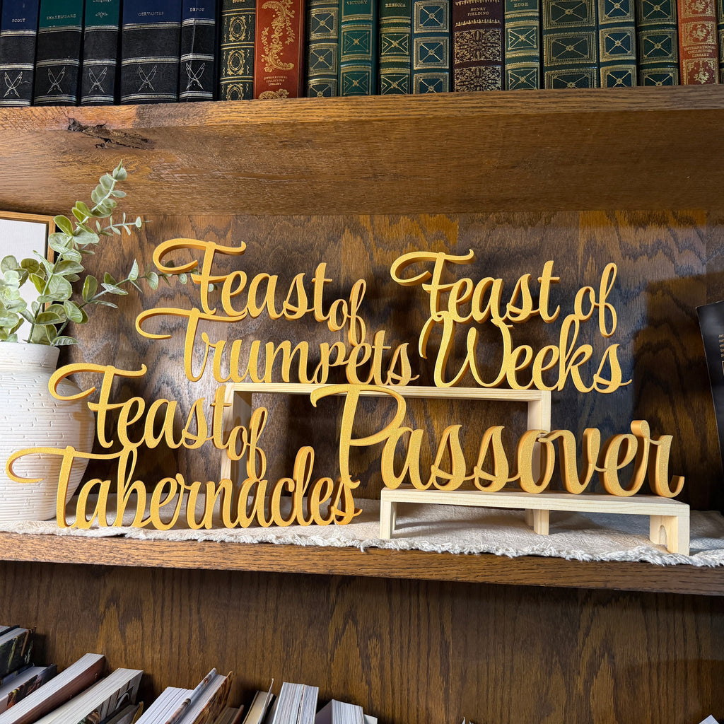 Passover Freestanding Sign Decor | Feast Days Bundle Available