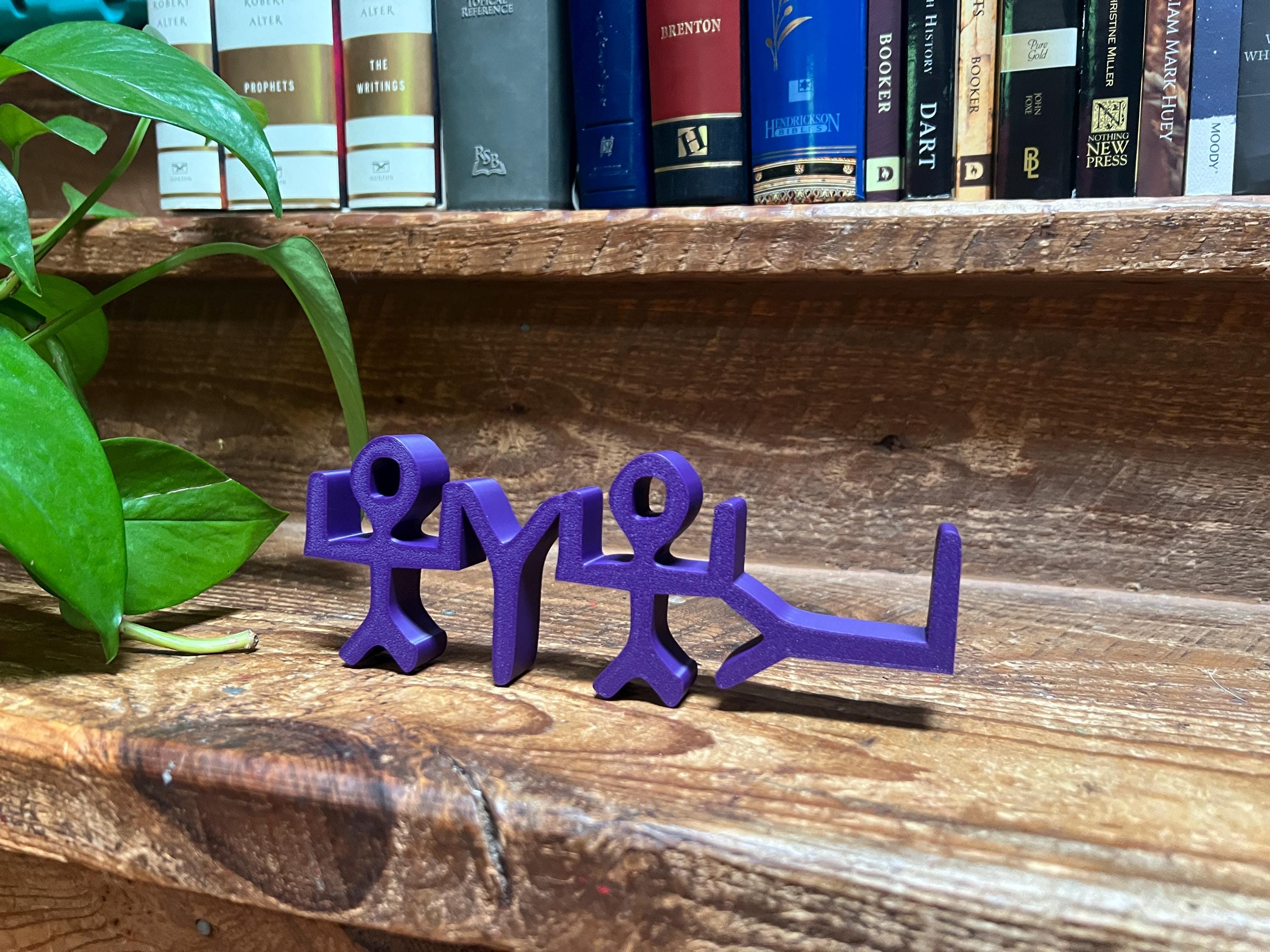YHWH Paleo Hebrew Freestanding Sign Decor
