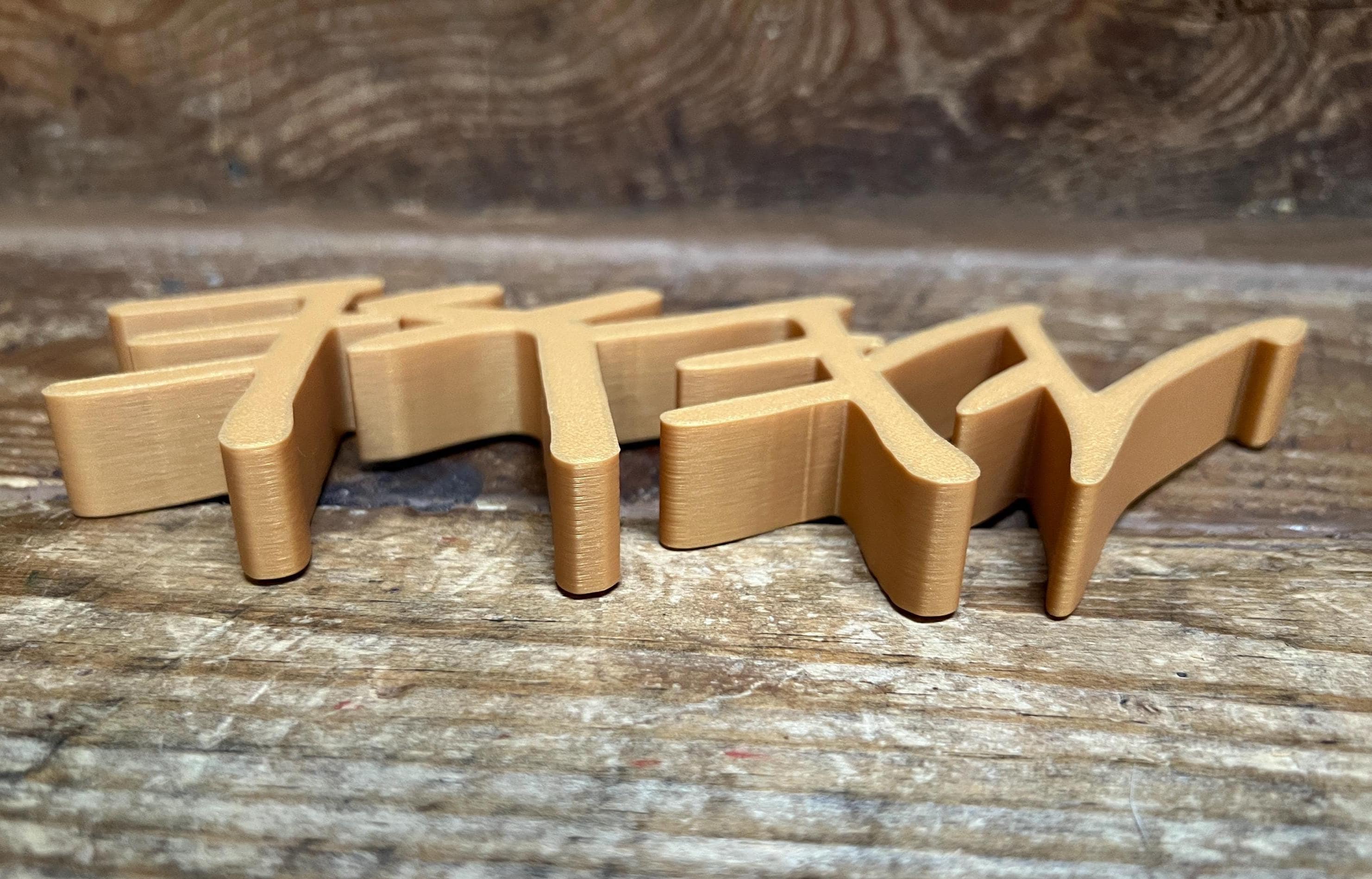 YHWH Paleo Hebrew Freestanding Sign Decor | YHWH 3D Name Sign