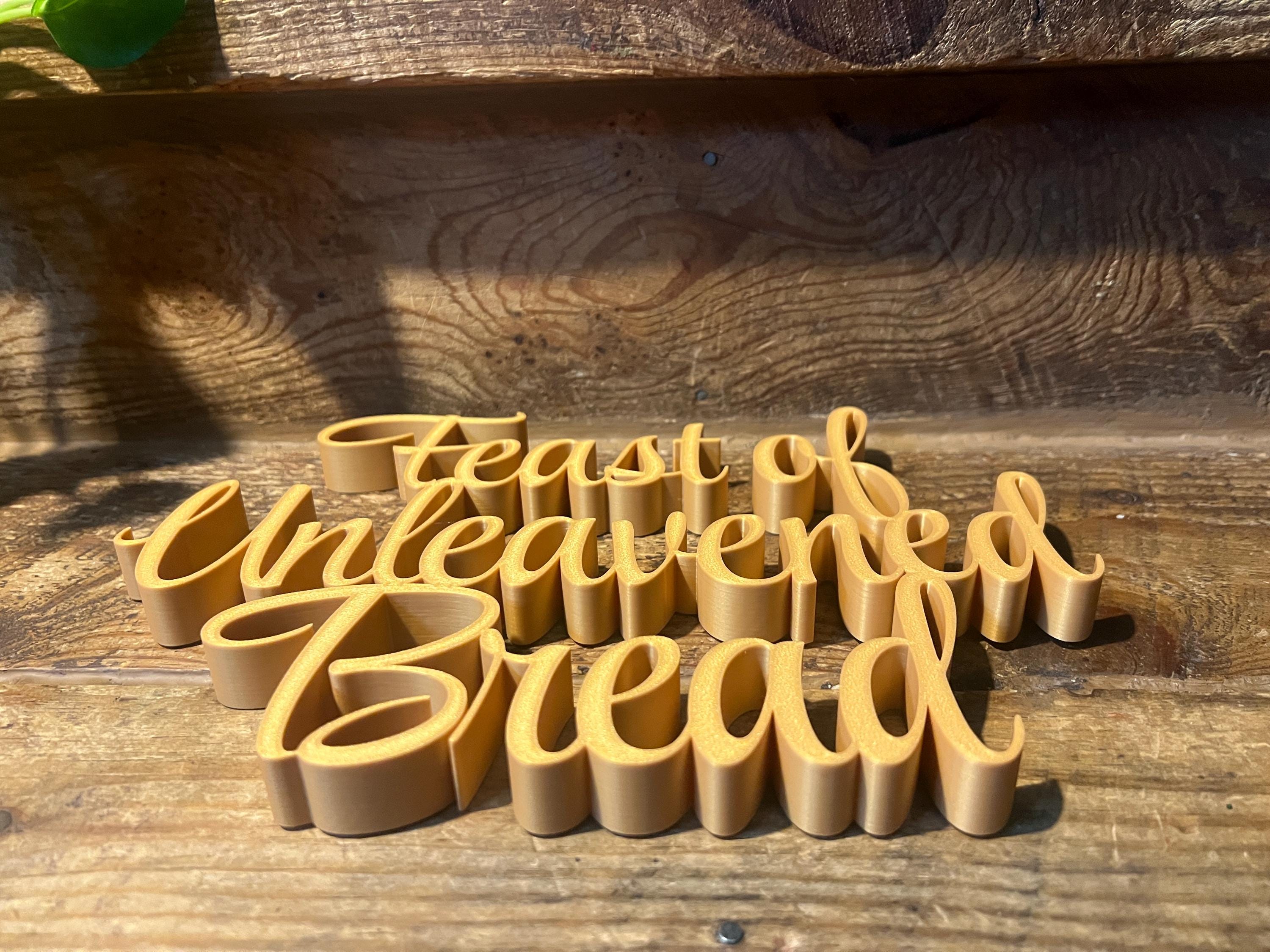 Feast of Unleavened Bread Freestanding Sign Decor