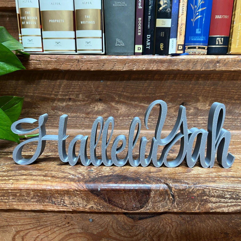 HalleluYah Freestanding Sign Decor