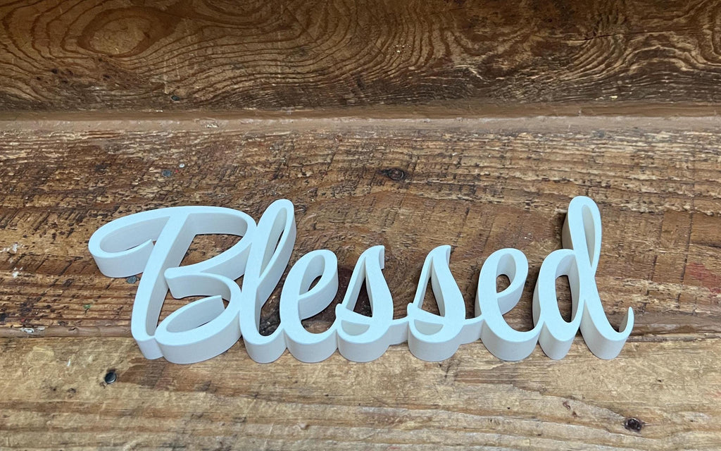 Blessed Freestanding Sign Decor