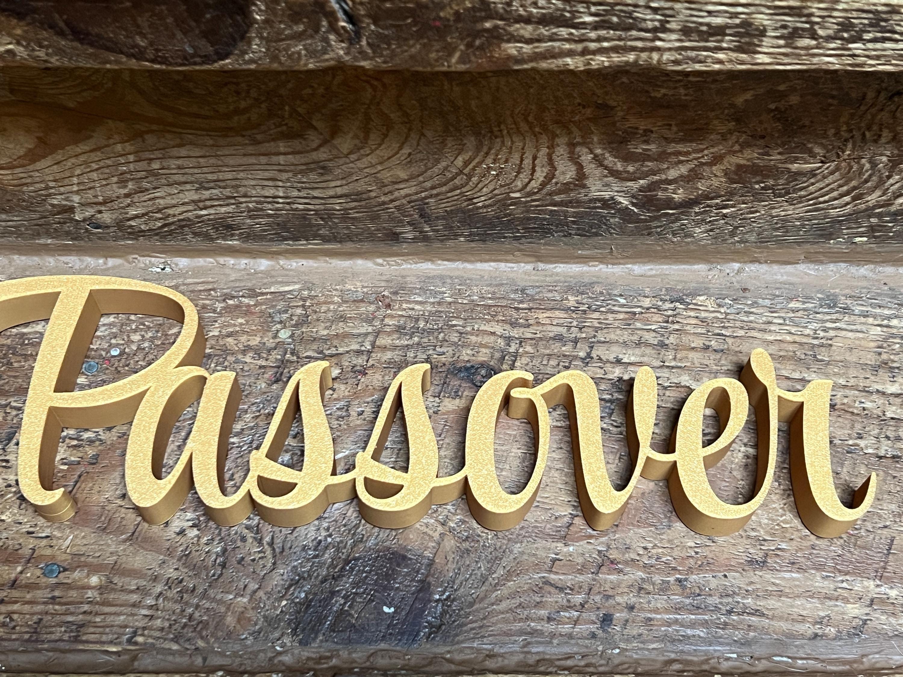 Passover Freestanding Sign Decor | Feast Days Bundle Available