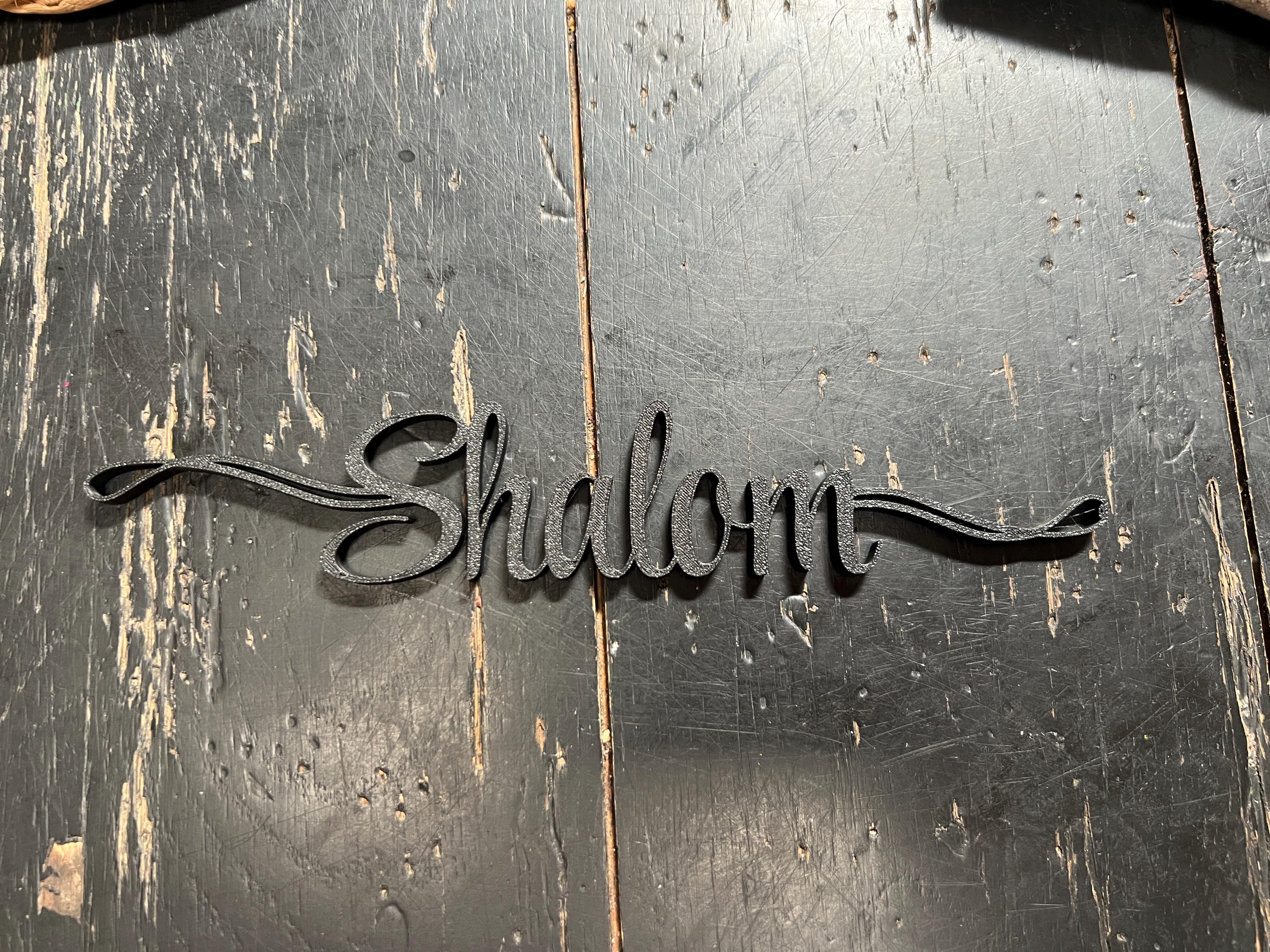 Shabbat Plate Decor | Shabbat Table Decor