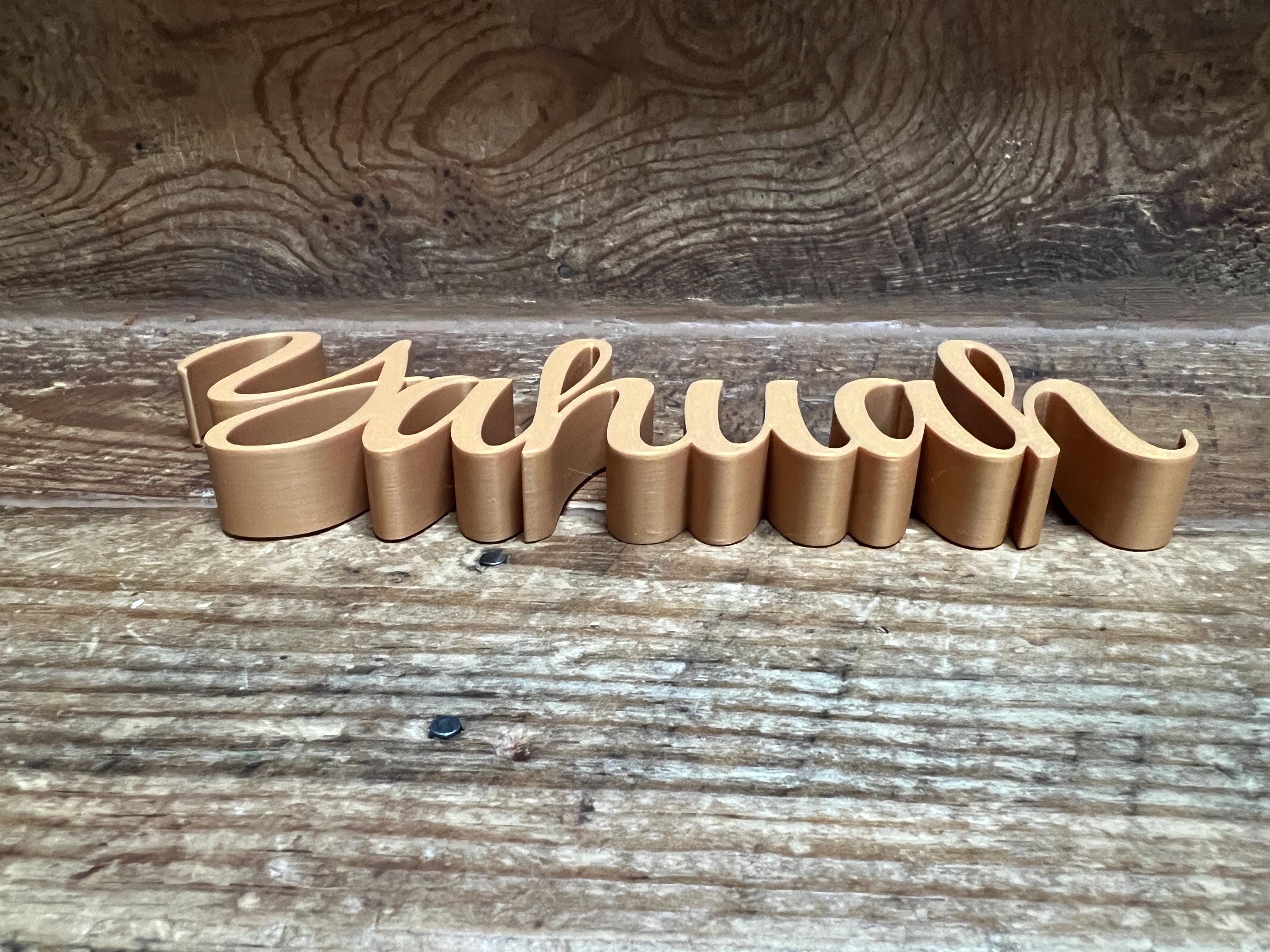 Yahuah Freestanding Sign Decor | Yahuah 3D Name Sign | Yahuah Decoration | YHWH YH WH