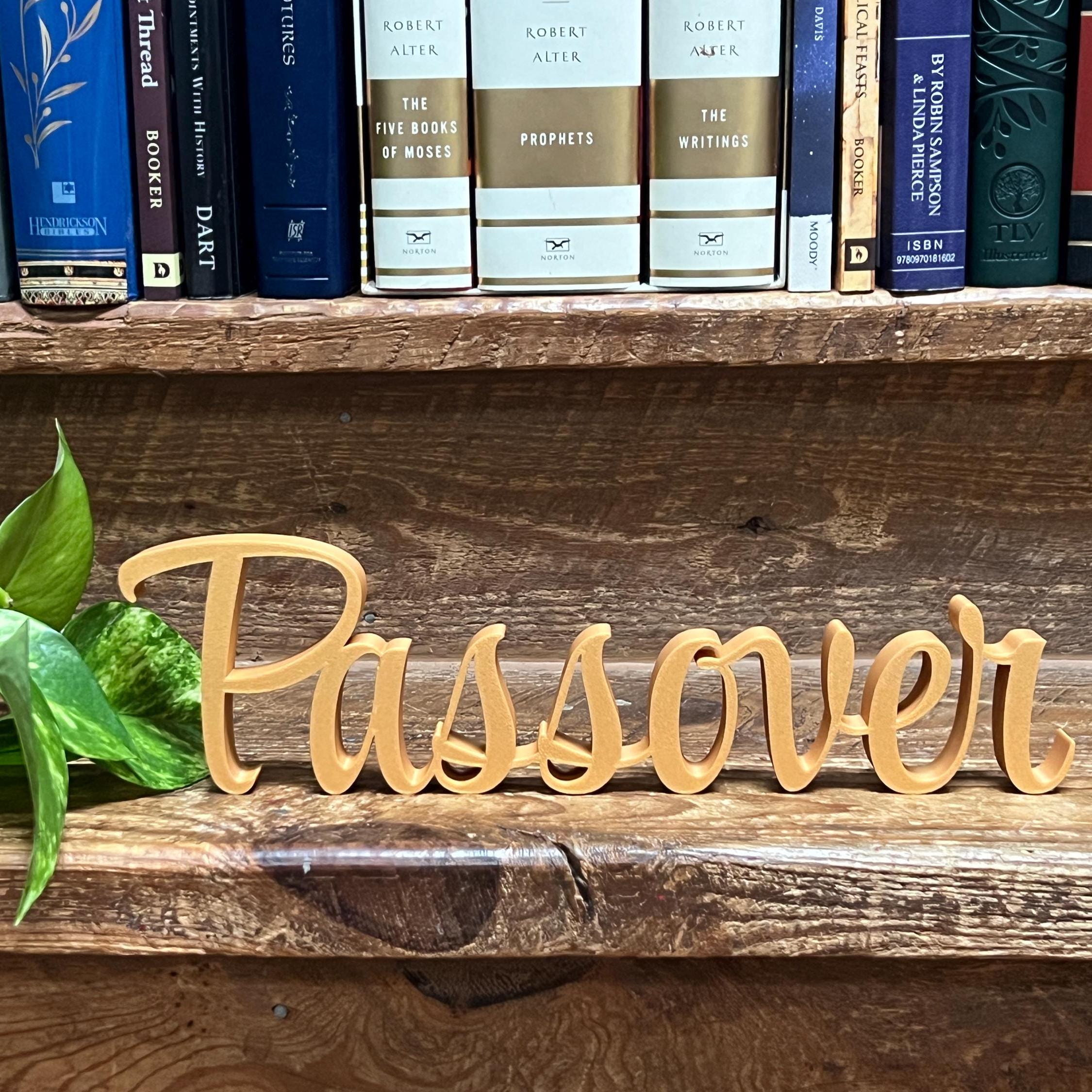 Passover Freestanding Sign Decor | Feast Days Bundle Available