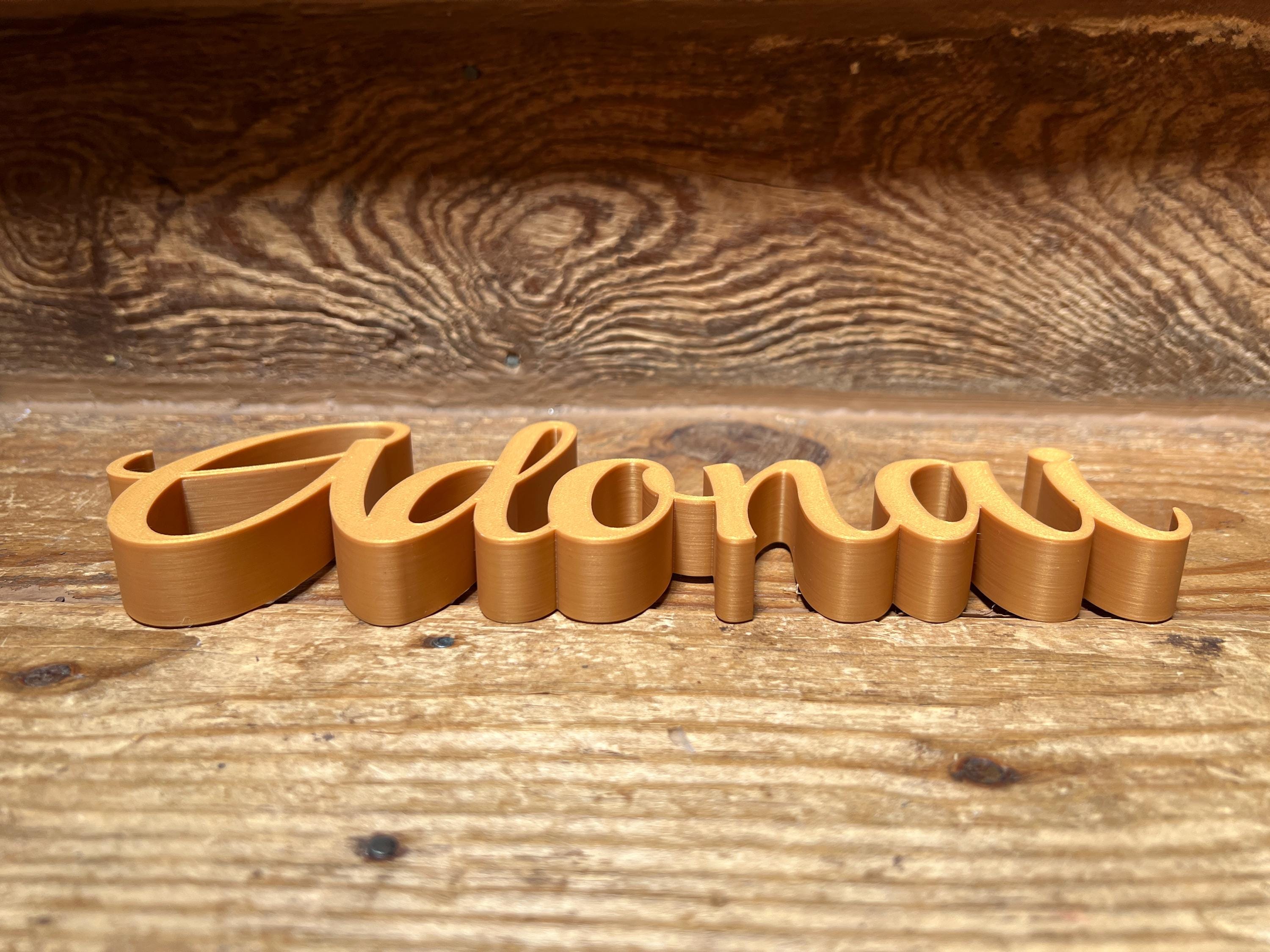 Adonai Freestanding Sign Decor