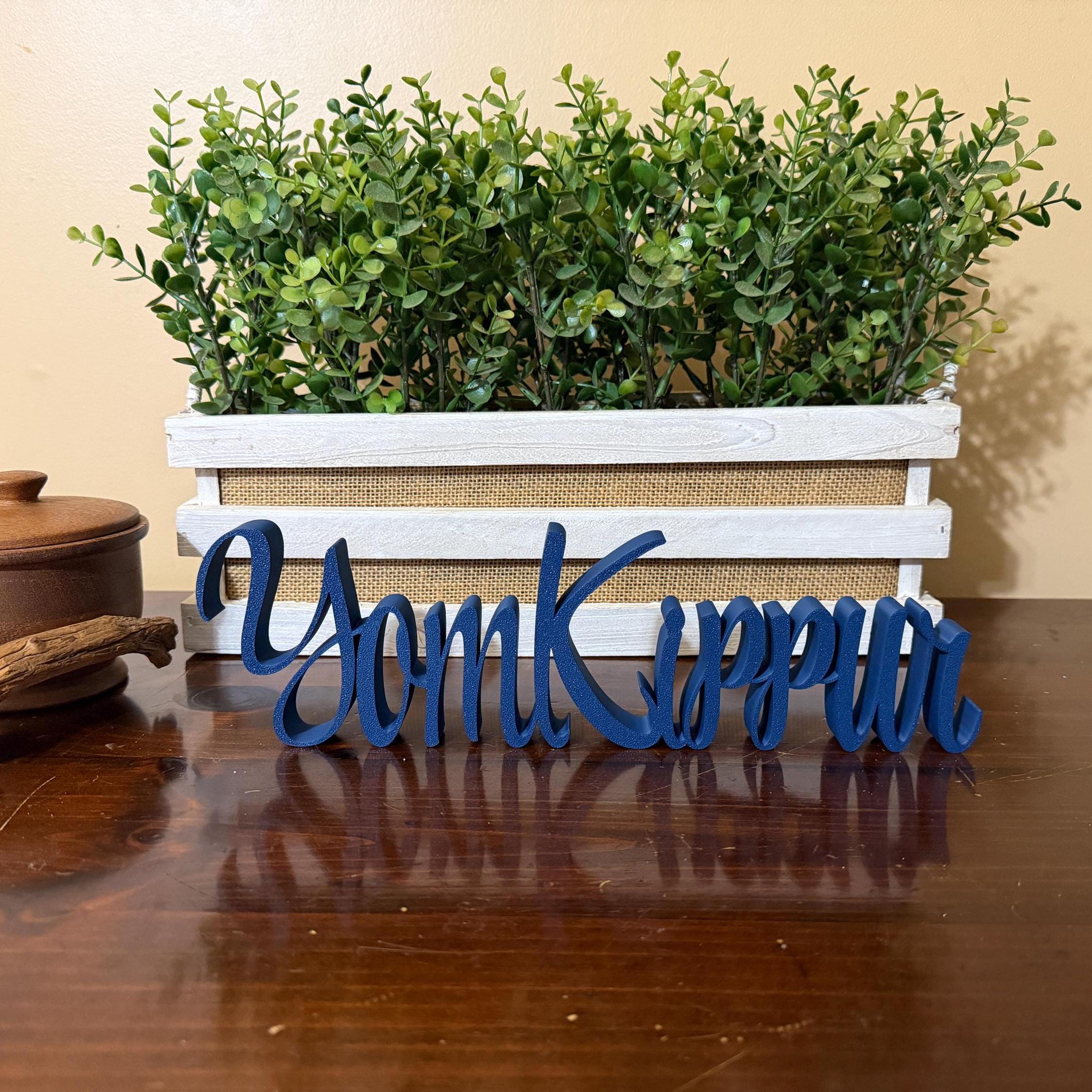 Yom Kippur Freestanding Sign Decor